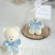 Ayıcık Temalı Baby Shower Mum – Kız & Erkek Bebek Uyumlu, El Yapımı Aromatik Hediyelik Mumlar