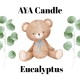 Ocolyptus Doğal Soya Mum | Nefes Açıcı Eucalyptus Kokulu El Yapımı Mum