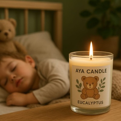 Ocolyptus Doğal Soya Mum | Nefes Açıcı Eucalyptus Kokulu El Yapımı Mum