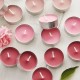 Mor & Lila Renkli Tealight Mum Seti | Dekoratif ve Aromatik Küçük Mumlar