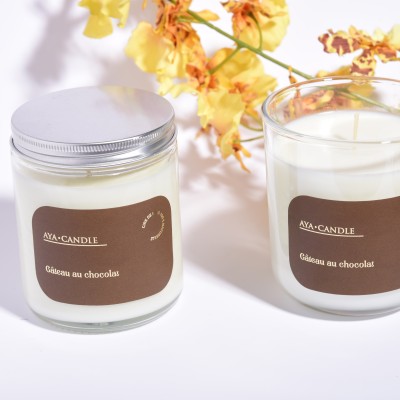 200 gr Çikolatalı Kek Soya Mumu – Rahat ve Tatlı Kokusu