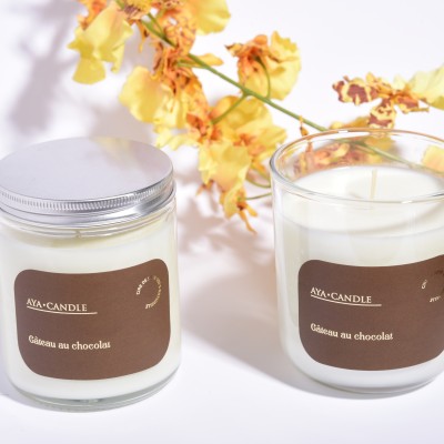 200 gr Çikolatalı Kek Soya Mumu – Rahat ve Tatlı Kokusu