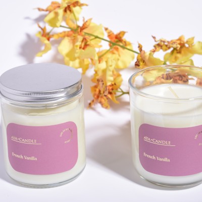 Premium Soya Mumu 200g | Fransız Vanilyası Kokusu – Sıcak ve Huzurlu