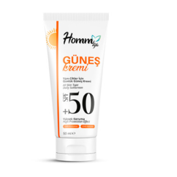HOMM LIFE GÜNEŞ KREMİ 50 SPF 50 ML