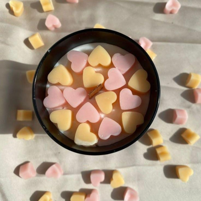 Soy Wax Özelleştirilebilir Düğün Nişan Mumları