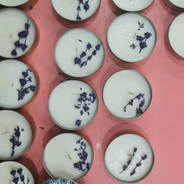 Nazar Boncuğu Tasarımlı Mum